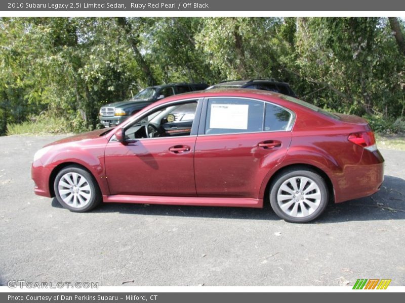  2010 Legacy 2.5i Limited Sedan Ruby Red Pearl