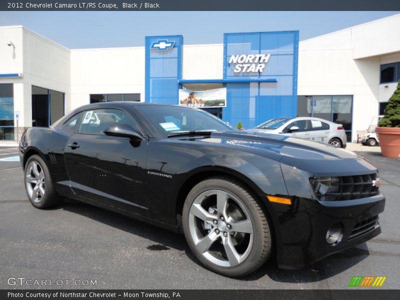 Black / Black 2012 Chevrolet Camaro LT/RS Coupe