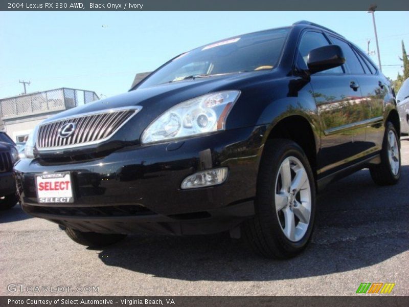 Black Onyx / Ivory 2004 Lexus RX 330 AWD