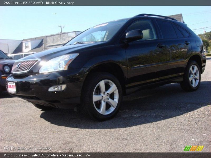 Black Onyx / Ivory 2004 Lexus RX 330 AWD
