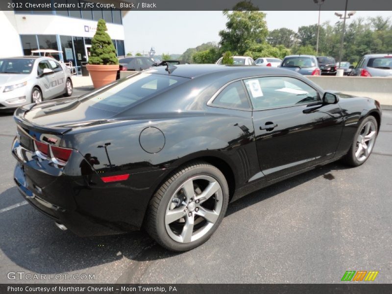 Black / Black 2012 Chevrolet Camaro LT/RS Coupe