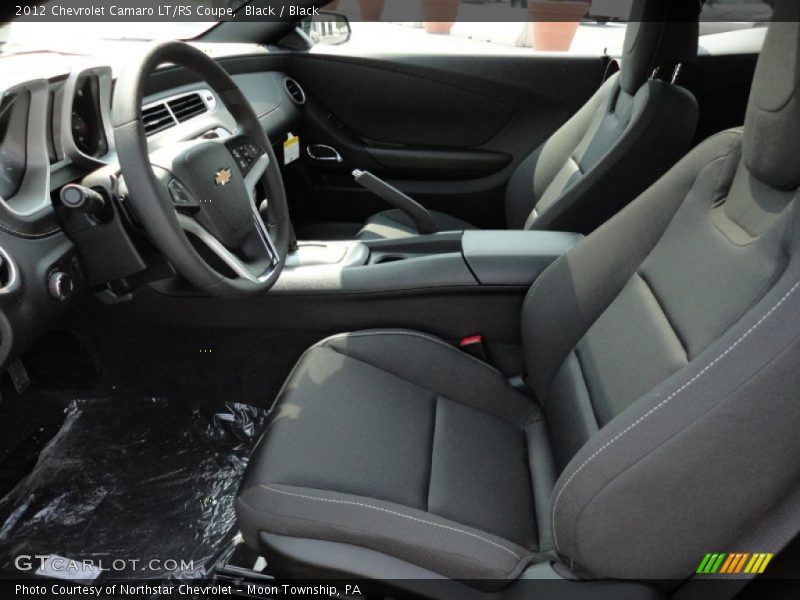 Black / Black 2012 Chevrolet Camaro LT/RS Coupe