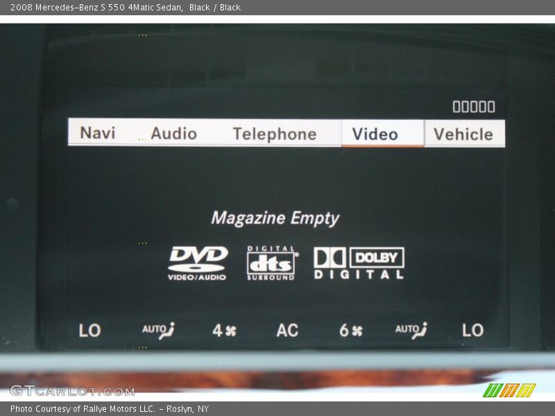 Black / Black 2008 Mercedes-Benz S 550 4Matic Sedan