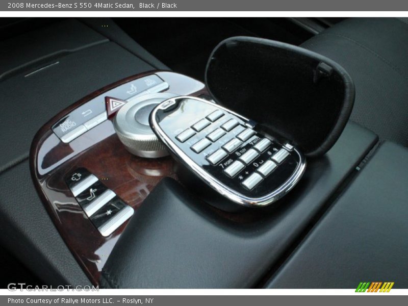 Black / Black 2008 Mercedes-Benz S 550 4Matic Sedan