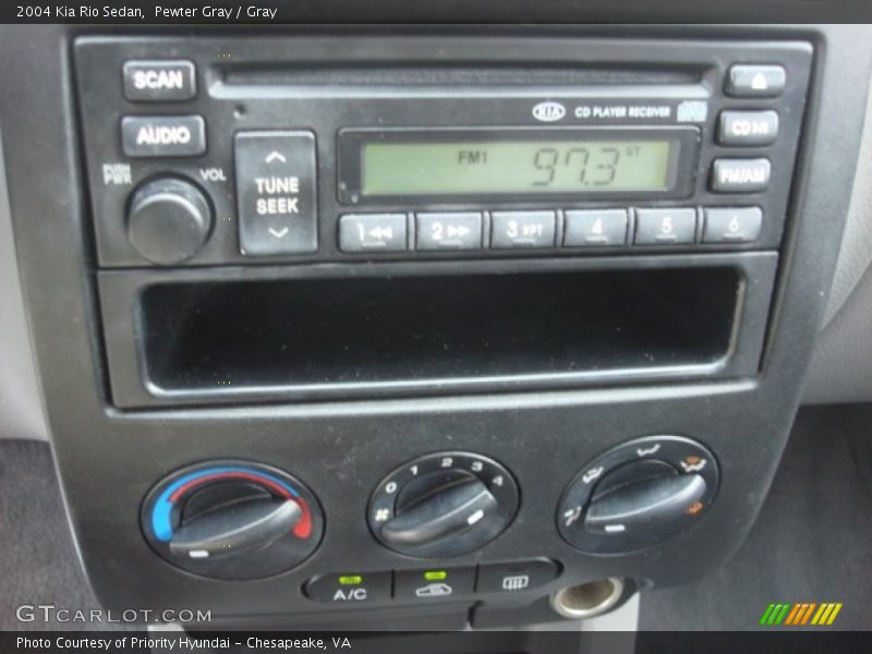 Audio System of 2004 Rio Sedan