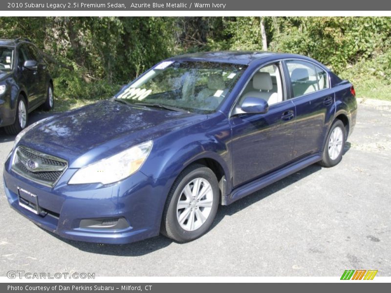 Front 3/4 View of 2010 Legacy 2.5i Premium Sedan