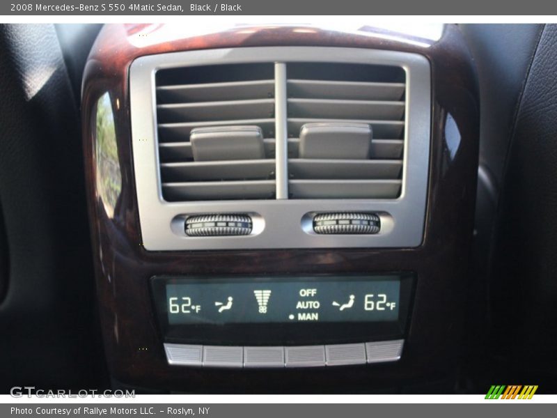 Black / Black 2008 Mercedes-Benz S 550 4Matic Sedan