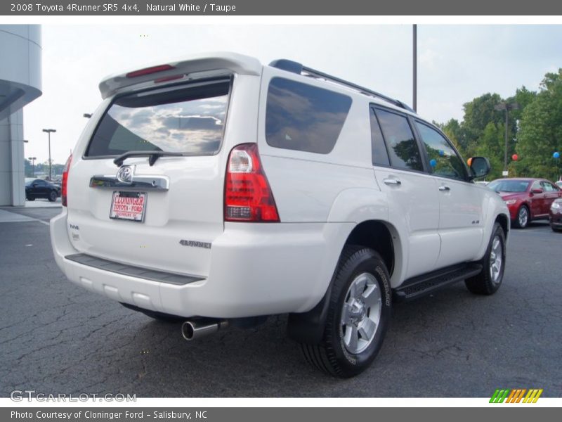 Natural White / Taupe 2008 Toyota 4Runner SR5 4x4