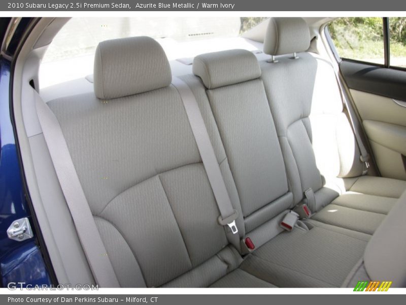 Azurite Blue Metallic / Warm Ivory 2010 Subaru Legacy 2.5i Premium Sedan