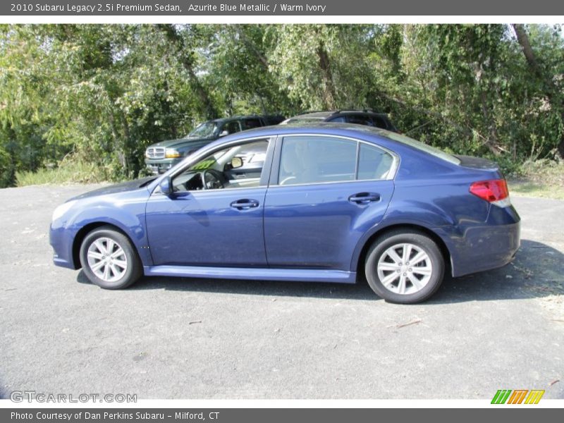  2010 Legacy 2.5i Premium Sedan Azurite Blue Metallic