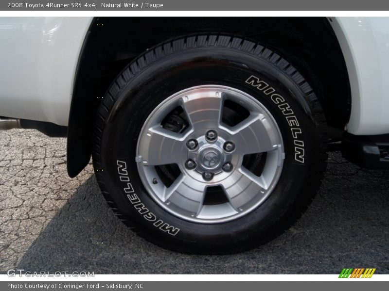 Natural White / Taupe 2008 Toyota 4Runner SR5 4x4