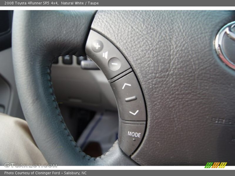 Natural White / Taupe 2008 Toyota 4Runner SR5 4x4