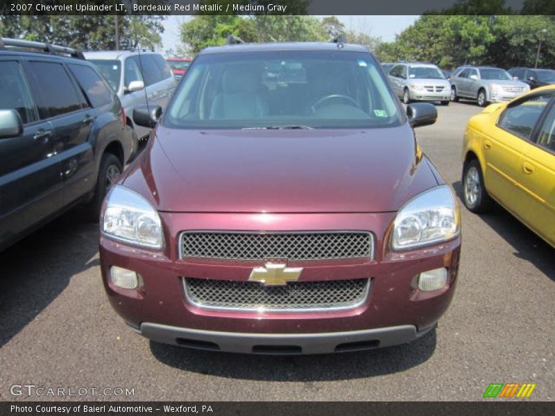 Bordeaux Red Metallic / Medium Gray 2007 Chevrolet Uplander LT