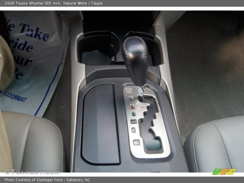 Natural White / Taupe 2008 Toyota 4Runner SR5 4x4