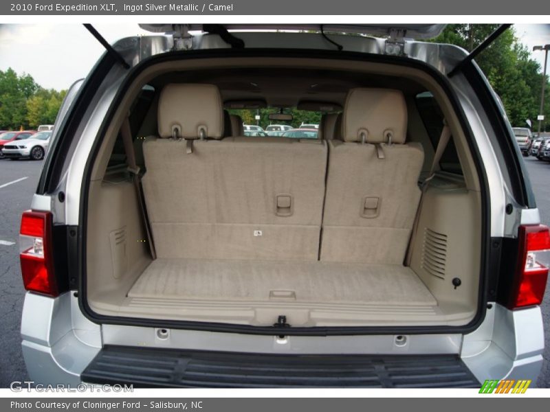 Ingot Silver Metallic / Camel 2010 Ford Expedition XLT