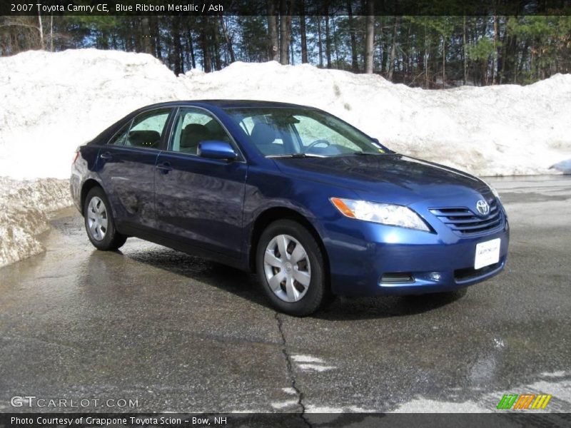 Blue Ribbon Metallic / Ash 2007 Toyota Camry CE