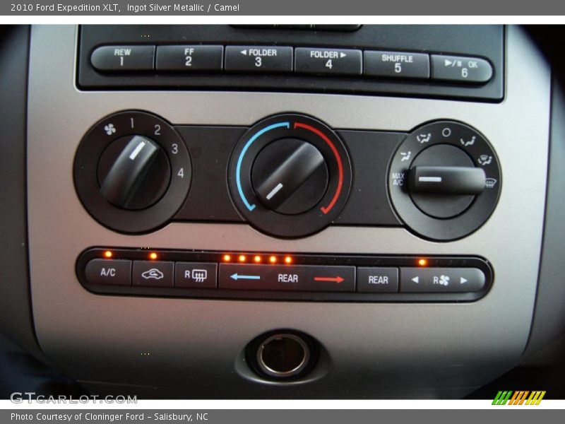 Controls of 2010 Expedition XLT