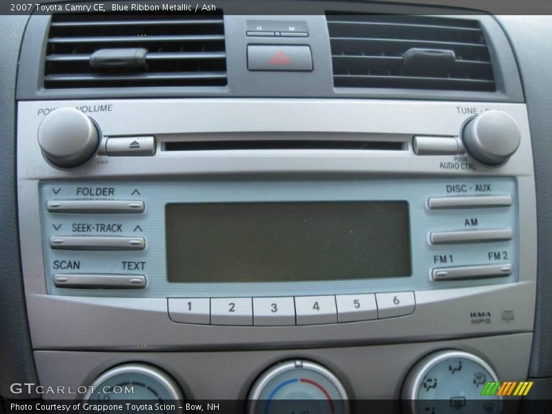 Blue Ribbon Metallic / Ash 2007 Toyota Camry CE