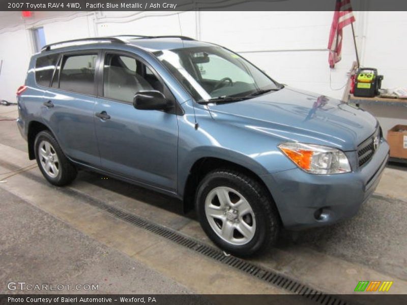 Pacific Blue Metallic / Ash Gray 2007 Toyota RAV4 4WD