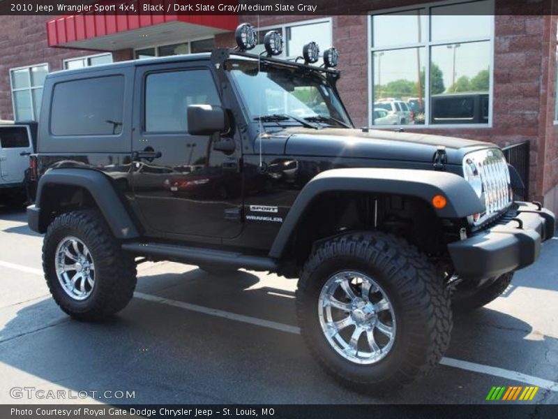 Custom Wheels of 2010 Wrangler Sport 4x4