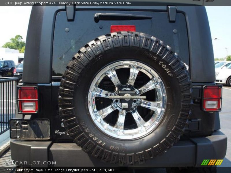 Custom Wheels of 2010 Wrangler Sport 4x4