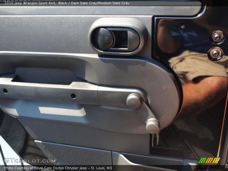 Black / Dark Slate Gray/Medium Slate Gray 2010 Jeep Wrangler Sport 4x4