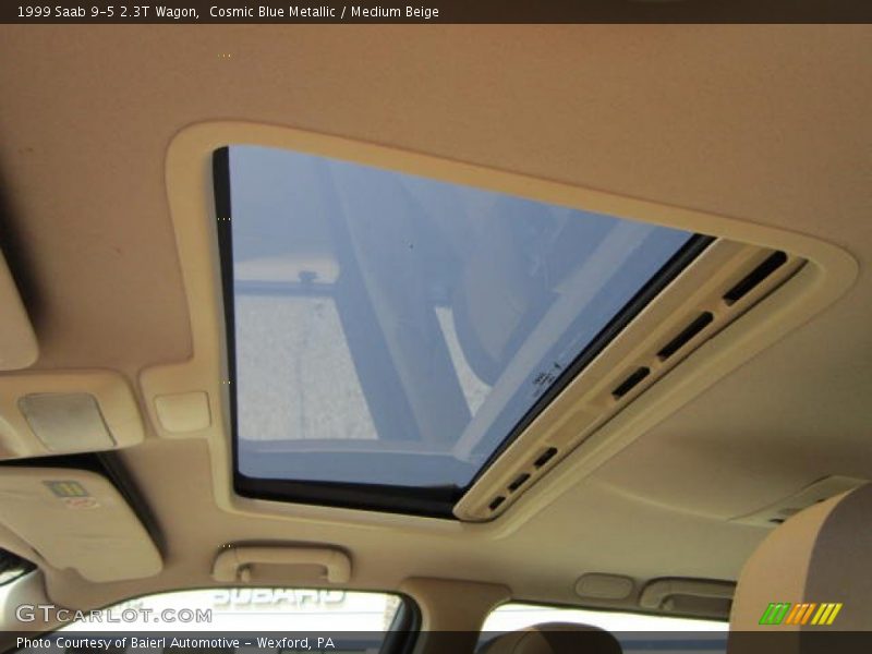 Sunroof of 1999 9-5 2.3T Wagon