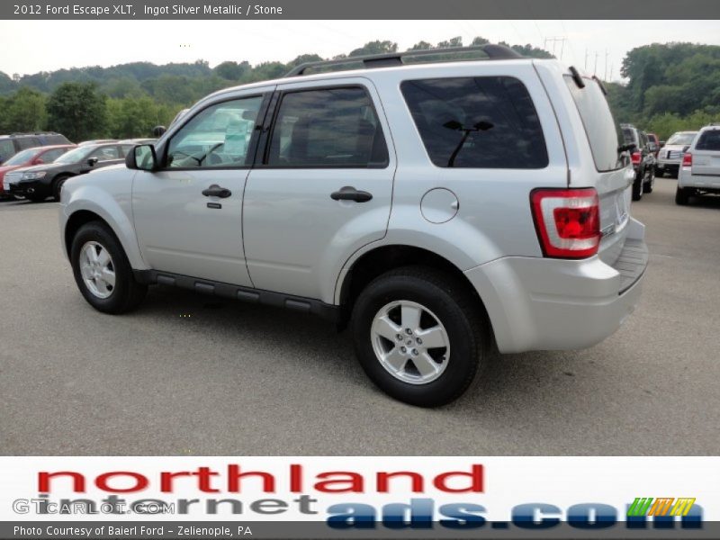 Ingot Silver Metallic / Stone 2012 Ford Escape XLT