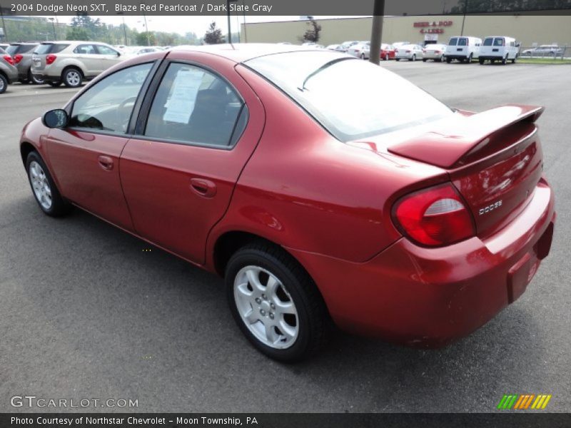 Blaze Red Pearlcoat / Dark Slate Gray 2004 Dodge Neon SXT