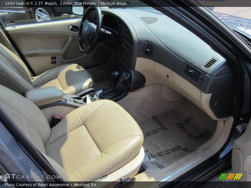 Cosmic Blue Metallic / Medium Beige 1999 Saab 9-5 2.3T Wagon