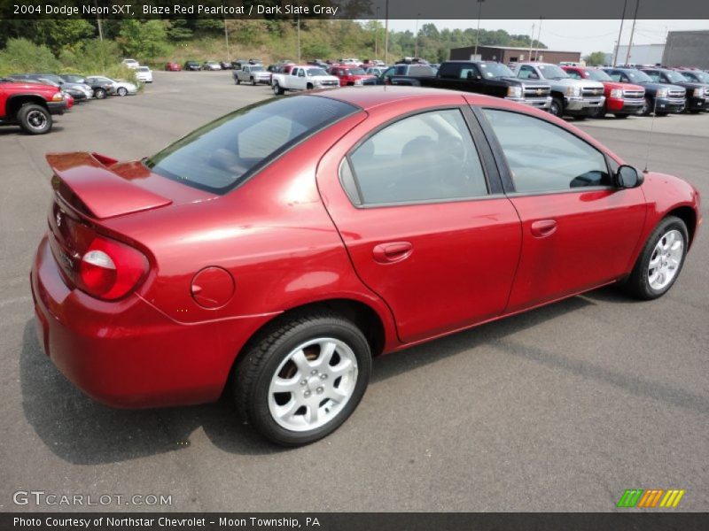 Blaze Red Pearlcoat / Dark Slate Gray 2004 Dodge Neon SXT