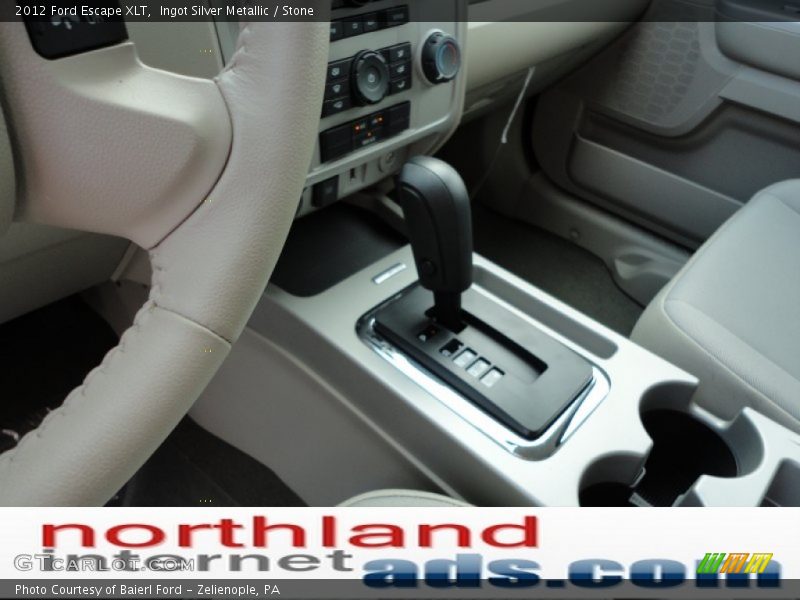 Ingot Silver Metallic / Stone 2012 Ford Escape XLT