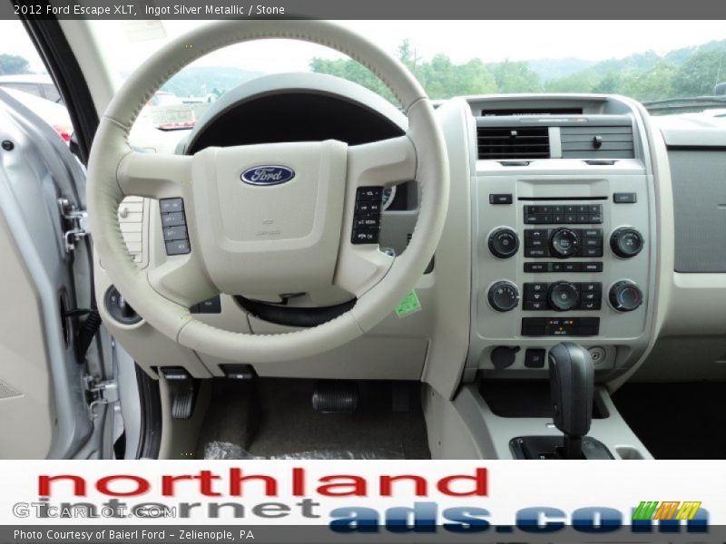 Ingot Silver Metallic / Stone 2012 Ford Escape XLT