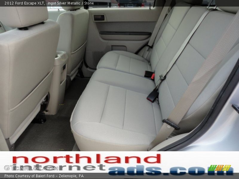 Ingot Silver Metallic / Stone 2012 Ford Escape XLT