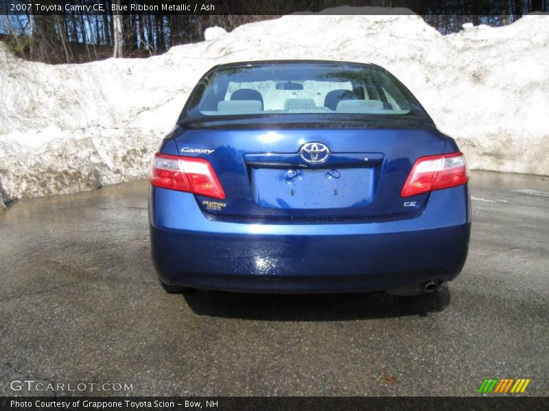 Blue Ribbon Metallic / Ash 2007 Toyota Camry CE