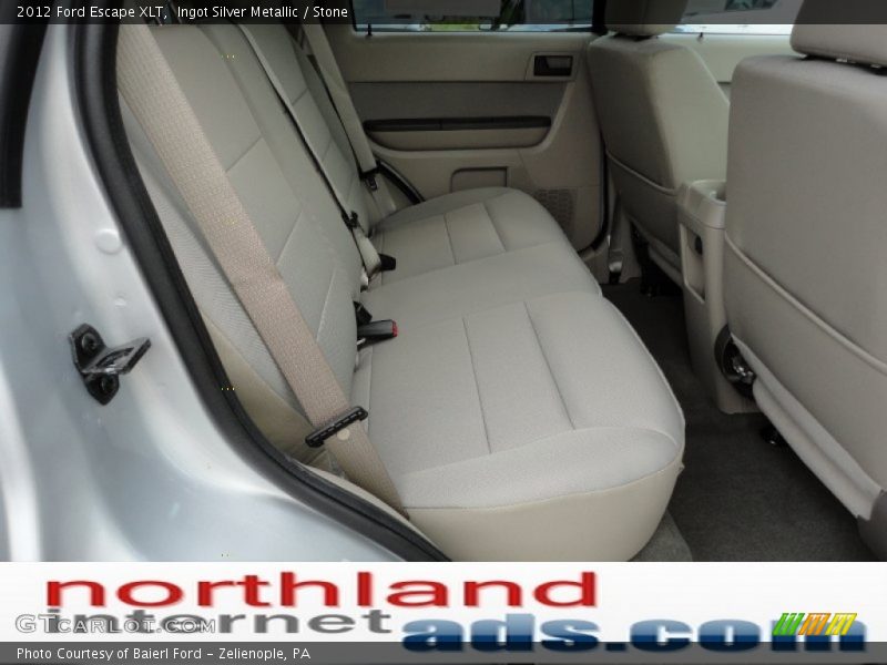 Ingot Silver Metallic / Stone 2012 Ford Escape XLT