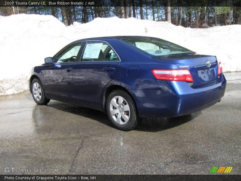Blue Ribbon Metallic / Ash 2007 Toyota Camry CE
