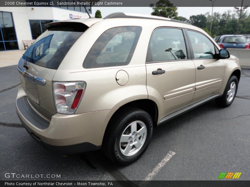 Sandstone Metallic / Light Cashmere 2008 Chevrolet Equinox LS