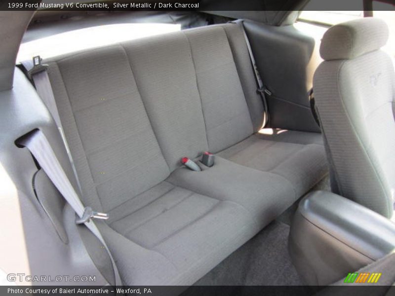  1999 Mustang V6 Convertible Dark Charcoal Interior