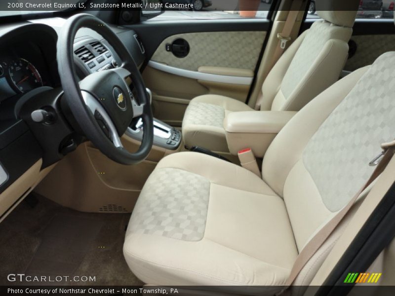 Sandstone Metallic / Light Cashmere 2008 Chevrolet Equinox LS