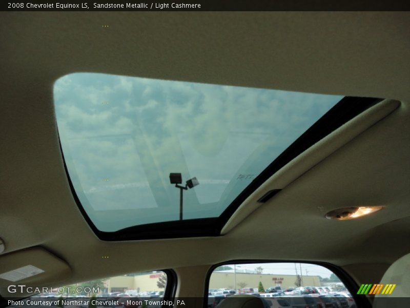 Sandstone Metallic / Light Cashmere 2008 Chevrolet Equinox LS
