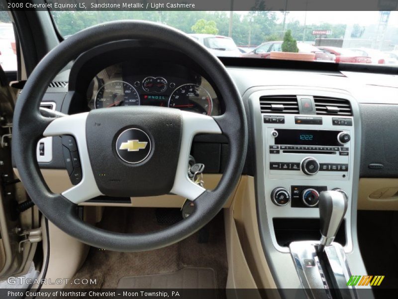 Sandstone Metallic / Light Cashmere 2008 Chevrolet Equinox LS