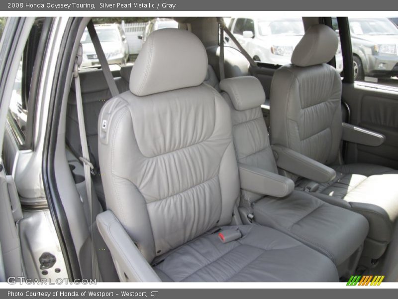 Silver Pearl Metallic / Gray 2008 Honda Odyssey Touring