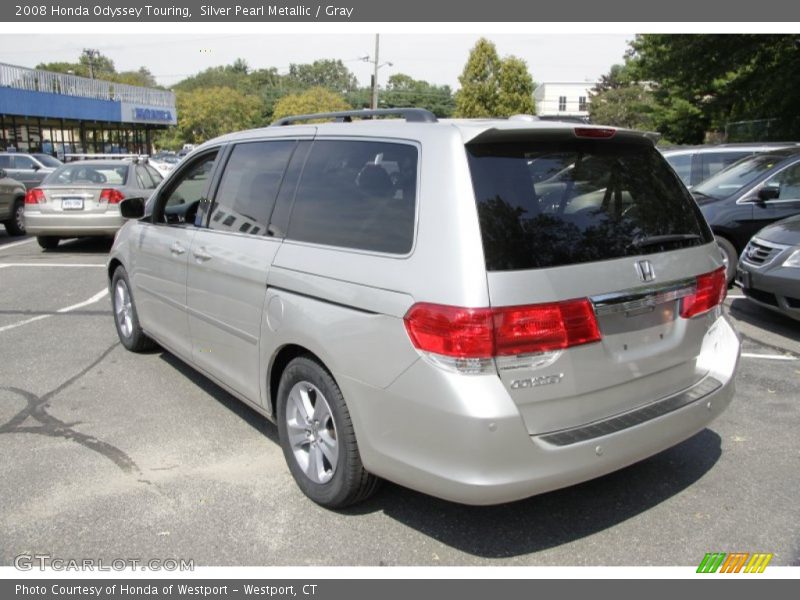 Silver Pearl Metallic / Gray 2008 Honda Odyssey Touring