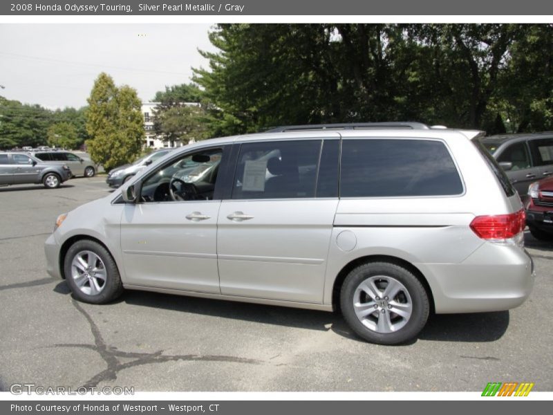 Silver Pearl Metallic / Gray 2008 Honda Odyssey Touring