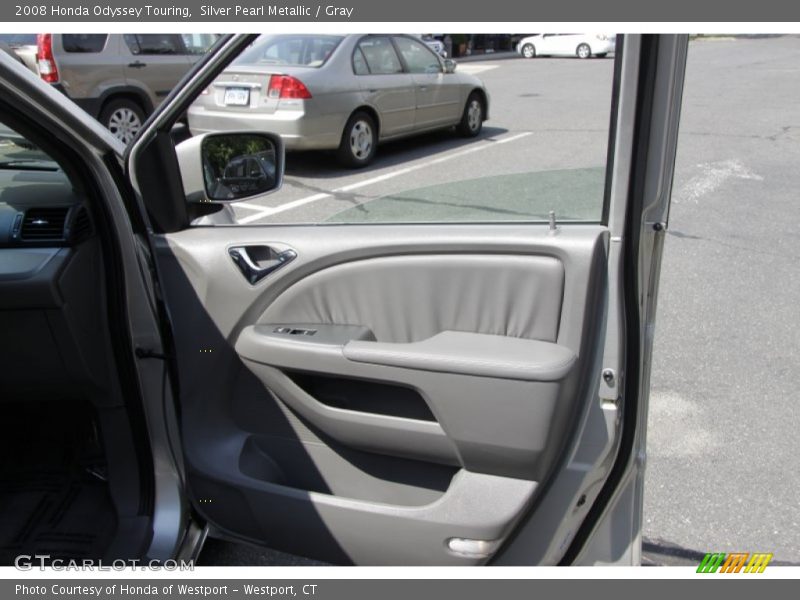 Silver Pearl Metallic / Gray 2008 Honda Odyssey Touring