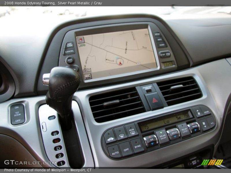 Silver Pearl Metallic / Gray 2008 Honda Odyssey Touring