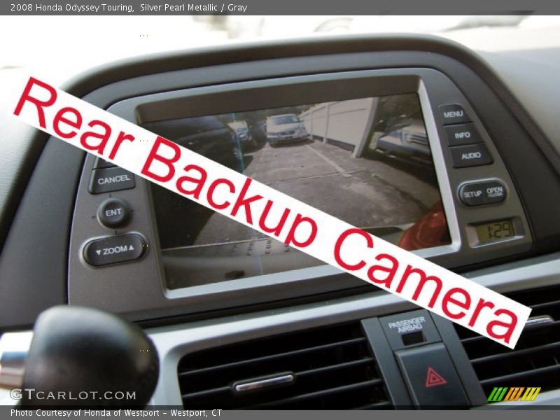 Silver Pearl Metallic / Gray 2008 Honda Odyssey Touring