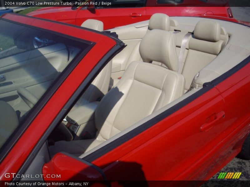 Passion Red / Beige 2004 Volvo C70 Low Pressure Turbo