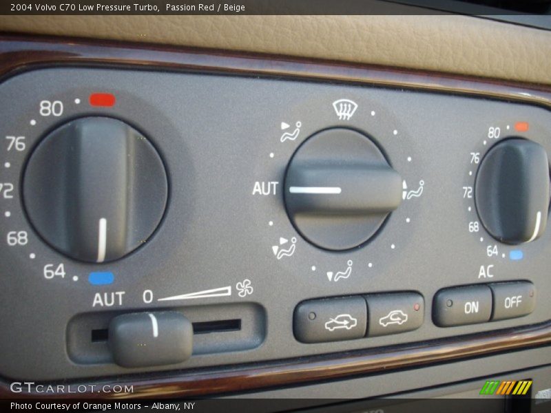 Controls of 2004 C70 Low Pressure Turbo